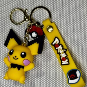 LLAVERO GOMA POKEMON - PICHU #05