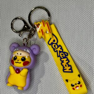 LLAVERO GOMA POKEMON PIKACHU DISFRAZADO #03