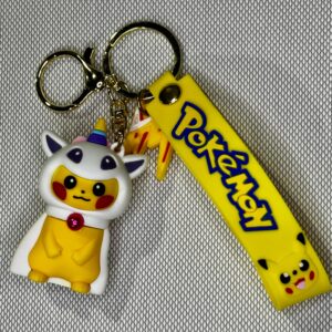 LLAVERO GOMA POKEMON PIKACHU DISFRAZADO #04