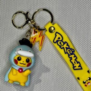 LLAVERO GOMA POKEMON PIKACHU DISFRAZADO #06