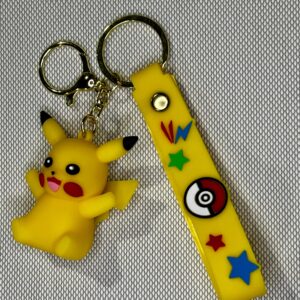 LLAVERO GOMA POKEMON PIKACHU #01B