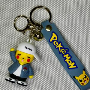 LLAVERO GOMA POKEMON - PIKACHU #03