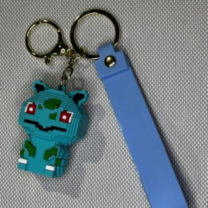 LLAVERO GOMA POKEMON - BULBASAUR PIXEL #04