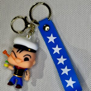 LLAVERO GOMA POPEYE #01