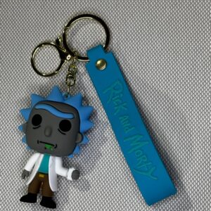 LLAVERO GOMA RICK AND MORTY #02