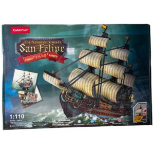 PUZZLE 3D BARCO SAN FELIPE 248PCS