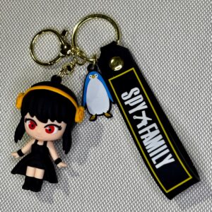 LLAVEROS GOMA SPY FAMILY #01 7CM-1PC PVC KEY CHAIN TOY-ASSORTED