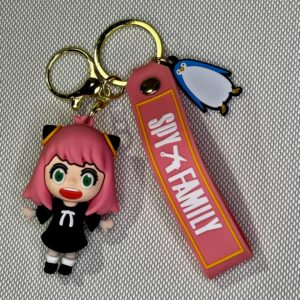 LLAVEROS GOMA SPY FAMILY #04 - 7 CM 1PC PVC KEY CHAIN TOY-ASSORTED