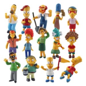 GASHAPONES SIMPSON 14PCS SIZE 10 CM