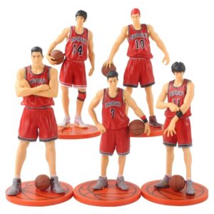 GASHAPONES SLAM DUNK 5PCS PVC SIZE 19-20CM