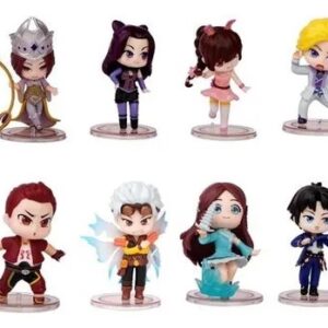 GASHAPONES SOUL LAND DOULUO CONTINENT 8PCS SIZE 9-12 CM