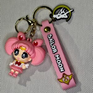 LLAVERO GOMA SAILOR MOON #01