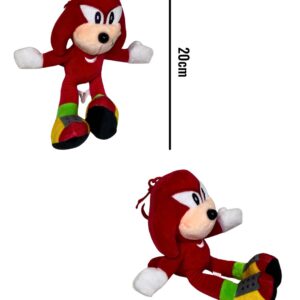 PELUCHE SONIC LLAVERO KNUCKLES 20 CM