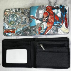 BILLETERA SPIDERMAN TREPAMUROS CUERO SINTETICO