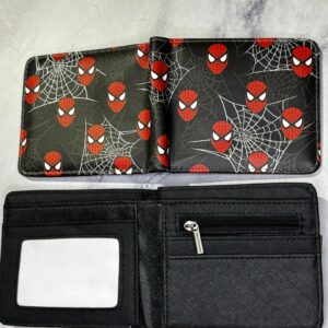 BILLETERA SPIDERMAN TELARAÑA CUERO SINTETICO