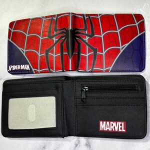 BILLETERA SPIDERMAN RED CUERO SINTETICO