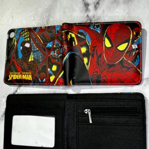 BILLETERA SPIDERMAN RAFAGA CUERO SINTETICO