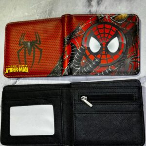 BILLETERA SPIDERMAN TACTIAL CUERO SINTETICO