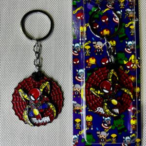 LLAVERO METAL GIRATORIO SPIDERMAN #12