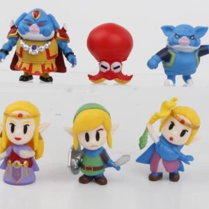 GASHAPONES THE LEGEND OF ZELDA 6PCS 7CM
