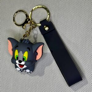 LLAVERO GOMA TOM & JERRY #01
