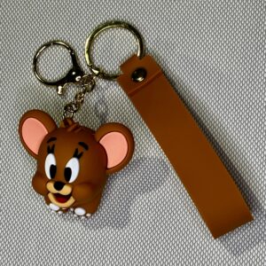 LLAVERO GOMA TOM & JERRY #02