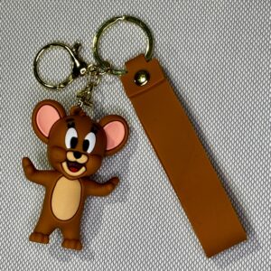 LLAVERO GOMA TOM & JERRY #06