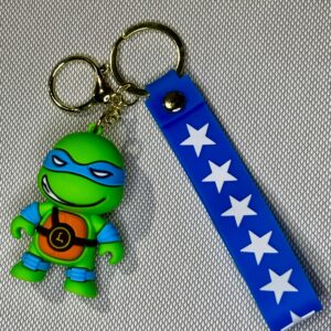 LLAVERO GOMA TORTUGAS NINJA #03