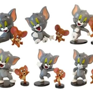 GASHAPONES TOM & JERRY 12PCS SIZE 4-8 CM