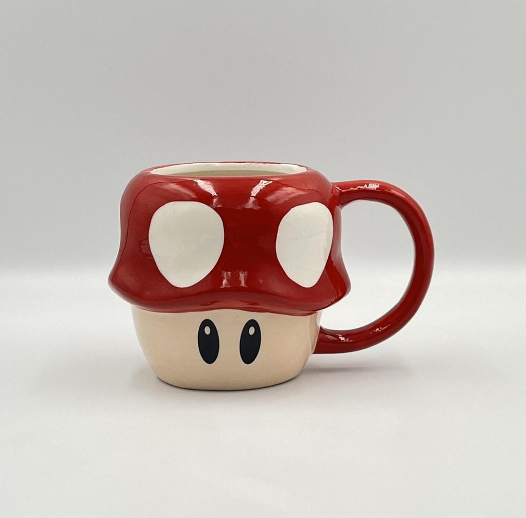 TAZA 3D CERÁMICA MARIO BROS - HONGUITO CON CAJA