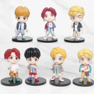 GASHAPONES KPOP BTS #01 7PCS 7 CM