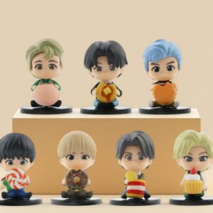 GASHAPONES KPOP BTS #08 7PCS SIZE 6.5CM