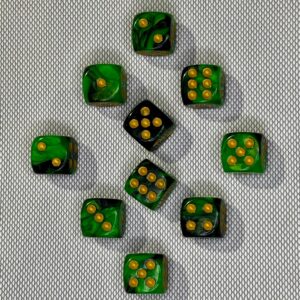 SET DE DADOS 6 CARAS X 10 #15