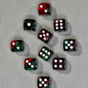 SET DE DADOS 6 CARAS X 10 #17