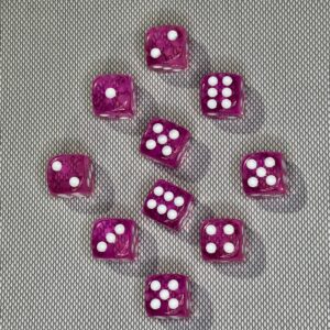SET DE DADOS 6 CARAS X 10 #09