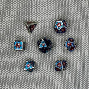 SET DE DADOS ESPECIALES METALICOS ROL #10