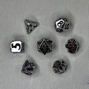 SET DE DADOS ESPECIALES METALICOS ROL #14