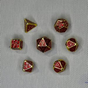 SET DE DADOS ESPECIALES METALICOS ROL #15