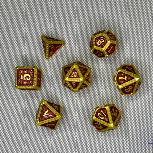 SET DE DADOS ESPECIALES METALICOS ROL #20