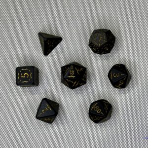 SET DE DADOS ESPECIALES METALICOS ROL #24