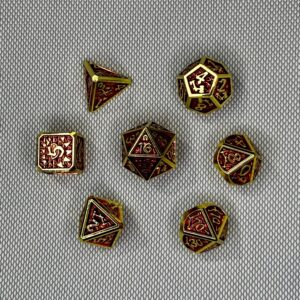 SET DE DADOS ESPECIALES METALICOS ROL #29