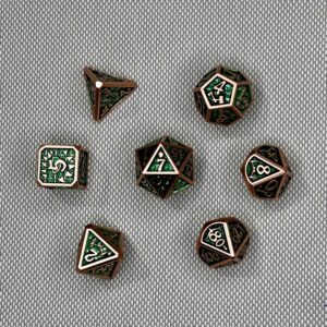SET DE DADOS ESPECIALES METALICOS ROL #30