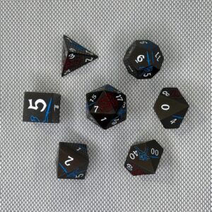 SET DE DADOS ESPECIALES METALICOS ROL #33