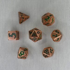 SET DE DADOS ESPECIALES METALICOS ROL #35