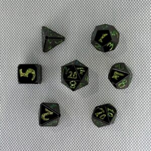 SET DE DADOS ESPECIALES METALICOS ROL #36