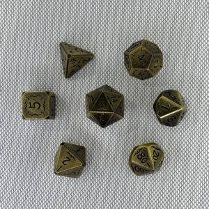 SET DE DADOS ESPECIALES METALICOS ROL #43