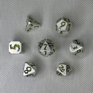 SET DE DADOS ESPECIALES METALICOS ROL #44