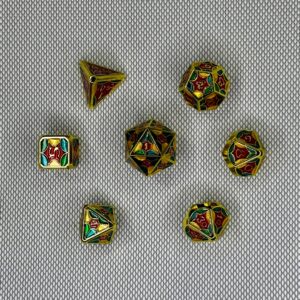 SET DE DADOS ESPECIALES METALICOS ROL #46