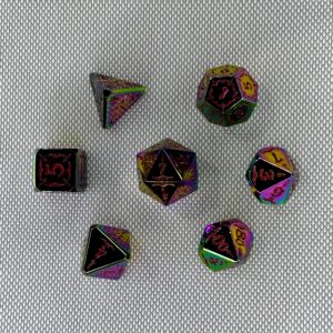 SET DE DADOS ESPECIALES METALICOS ROL #49