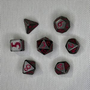 SET DE DADOS ESPECIALES METALICOS ROL #51